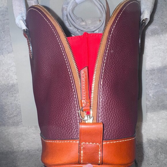 Dooney & Bourke Zip Zip NWT pebbled grain leather satchel handbag - Picture 4 of 14